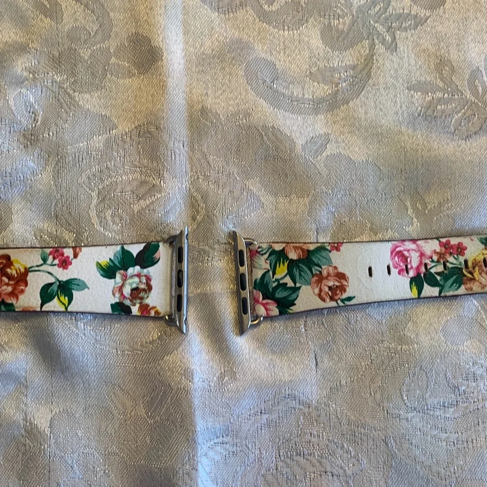 Various Floral and Solid Apple Watch Bands Set